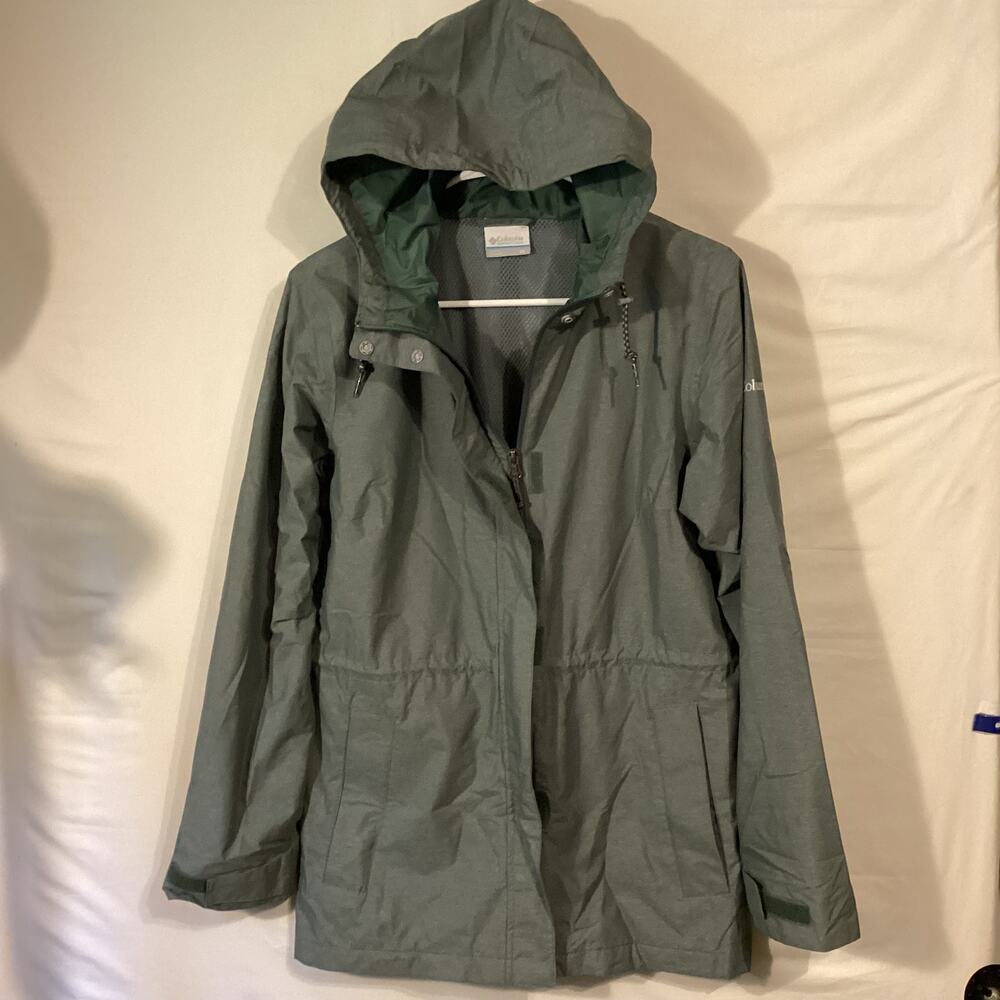 2535 Columbia Women's Norwalk Mountain Jacket Olive Heather Size Extra Small